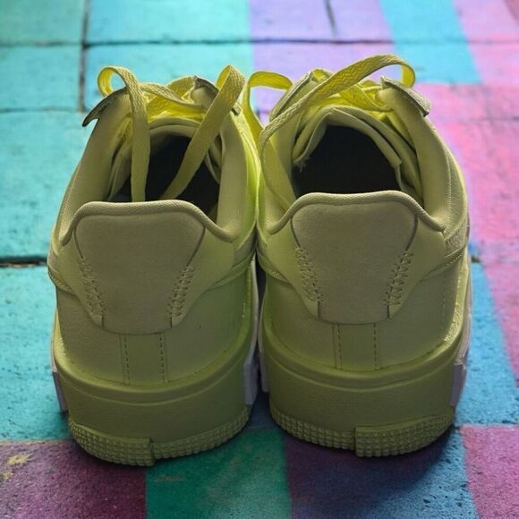 Nike Air Force 1 AF1 Fontanka Women's Sz 8.5 Yellow Strike/LT Lemon DA7024-700 - Picture 2 of 5